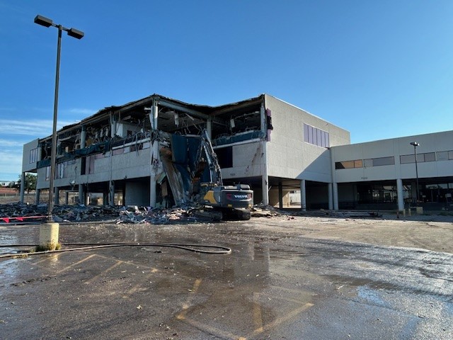 Southdale Library demolition underway | Learn more about the